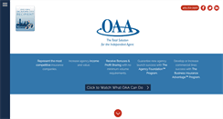 Desktop Screenshot of oaaonline.net